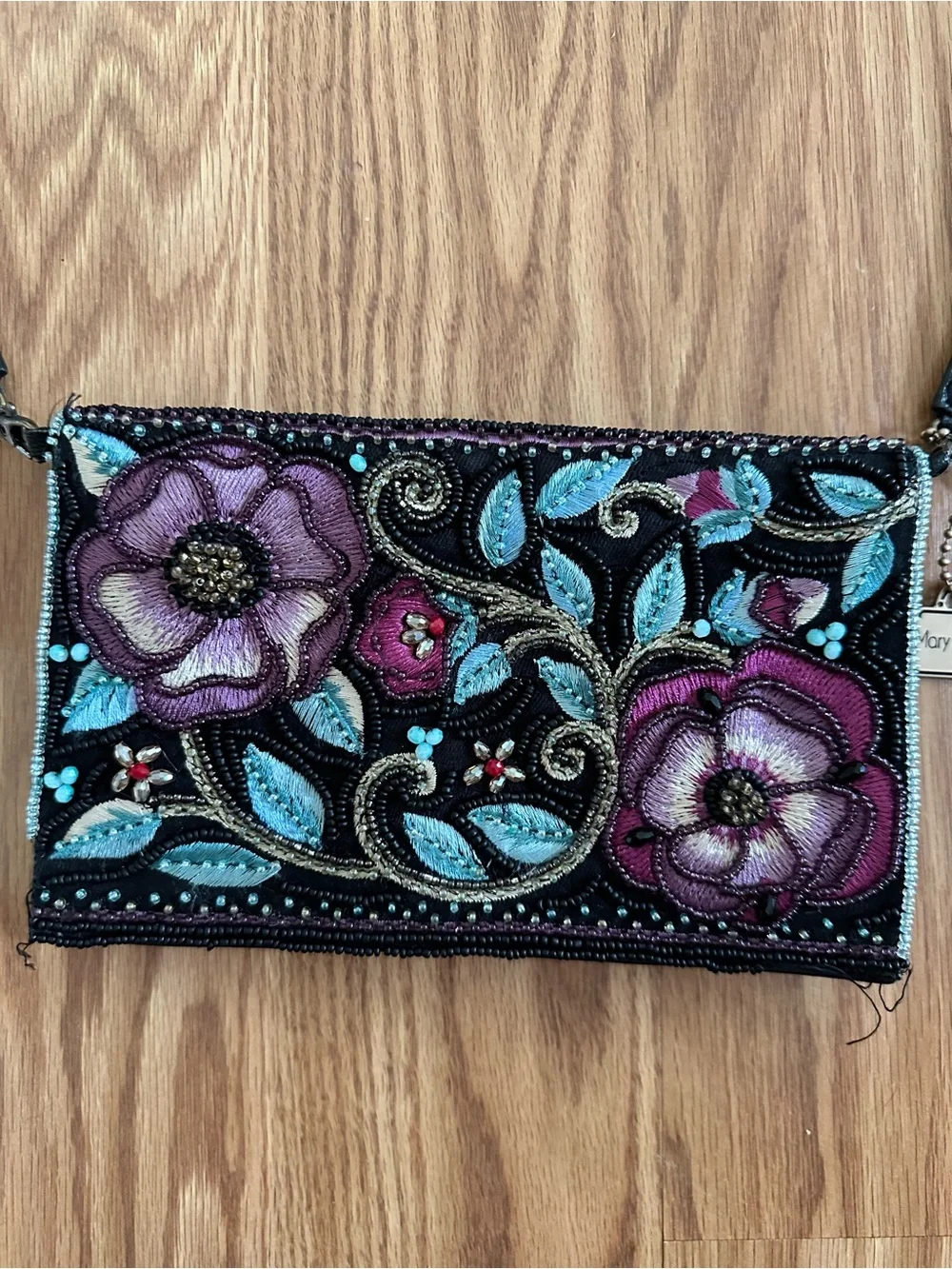 Mary Frances hand beaded